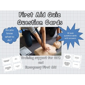 First Aid And Cpr Quiz Questions And Answers Task Printable Task Cards Educationhq